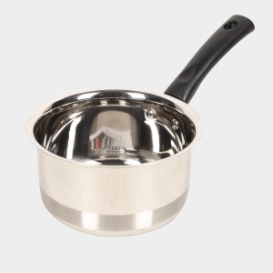 1.1 L Steel Saucepan 1 7.3 cm Dia. (Pack of 1)