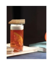 Natural Wooden Lid for Glass Tumblers and Carafes – Airtight Drink Cover Natural Wooden Lid for Glass Tumblers and Carafes – Airtight Drink Cover