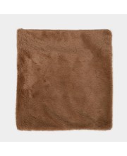 Home Beautiful Brown Polyester Cushion Cover