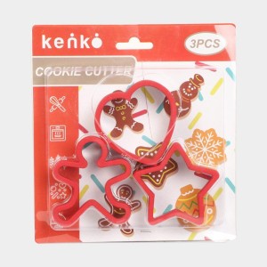 Steel Cookie Cutter Set of 3(Pack of 3)