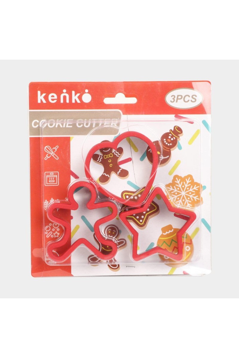 Steel Cookie Cutter Set of 3(Pack of 3)