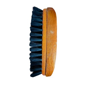 HI TECH Sales Oval Wooden Boar Bristle Brush – Dust,Hair & Shoe Cleaning Brush