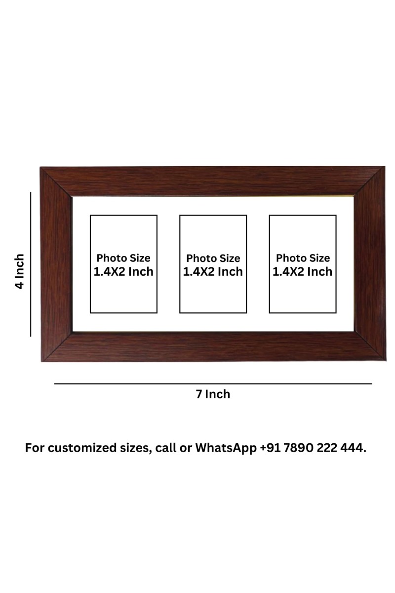 Acharya Osho Rajneesh Color Photo Frame - 5x7 Inch, Elegant Religious Home & Temple Decor