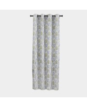 Home Beautiful 5 ft. Light Blue Polyester Curtain - (M2806)