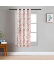 Home Beautiful 5 ft. Pink Polyester Curtain - (M2837)