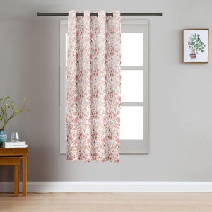 Home Beautiful 5 ft. Pink Polyester Curtain - (M2837)