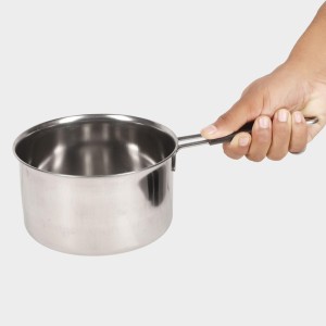 1.7 L Steel Saucepan 1 6.5 cm Dia (Pack of 1)
