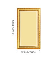 Bala Murugaan & Lord Ganesh Digital Golden Color Photo Frame | Hindu Religious Wall Decor | 12x19 Inches - Inspirational Wall Art For Office, Home Decor - Ideal Spiritual Gift (F10351)