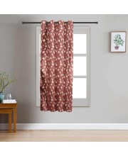Home Beautiful 5ft. Maroon Polyester Curtain - (M2727)