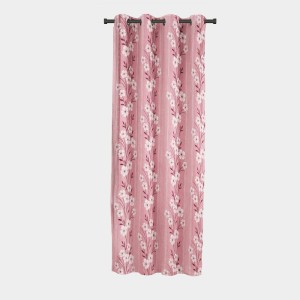 Home Beautiful 5 ft. Pink Polyester Curtain - (M2823)