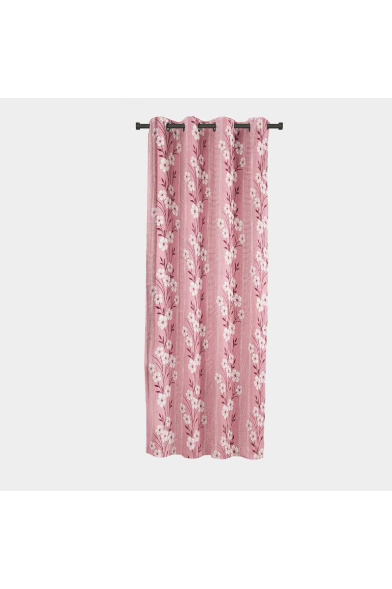 Home Beautiful 5 ft. Pink Polyester Curtain - (M2823)