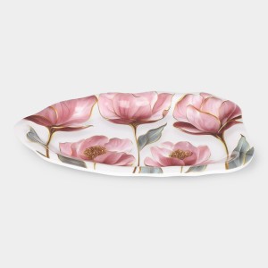 1 Melamine Snack Plate - (M1319)