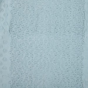 Home Beautiful 5 ft. Light Blue Polyester Curtain - (M2790)