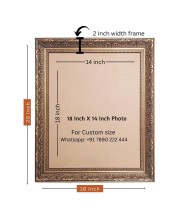 Sri Satyajit Ray Big Photo Frame - 16x20 Inches for Home & Office Decoration