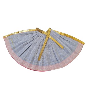 HiTechMart Designer Dress for Laddu Gopal | Matarani Dress for Durga, Laxmi, Radha Rani | Lehenga Patka/Chunari for Goddess Idols | God Clothes for Matarani & Devi Murti Shringar