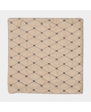 Home Beautiful Beige Velvet Cushion Cover