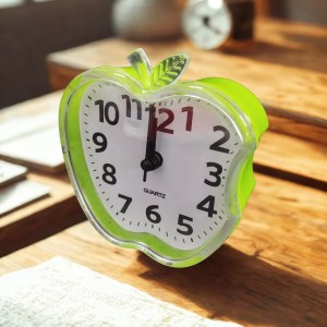 Study Table Clock – Stylish & Compact Desk Clock for Home, Office, Study Table, and Kids’ Room – Perfect for Study, Focus, and Décor