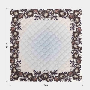 Home Beautiful White Microfiber Cushion Cover
