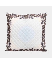 Home Beautiful White Microfiber Cushion Cover