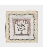 Home Beautiful White Polyester Cushion Cover