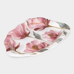 1 Melamine Snack Plate - (M1319)