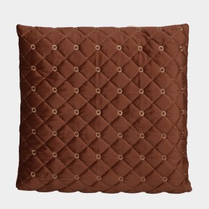 Home Beautiful Brown Velvet Cushion Cover
