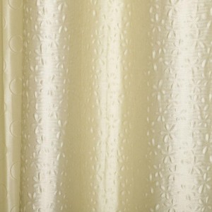 Home Beautiful 5 ft. Beige Polyester Curtain - (M2818)