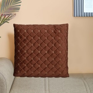 Home Beautiful Brown Velvet Cushion Cover