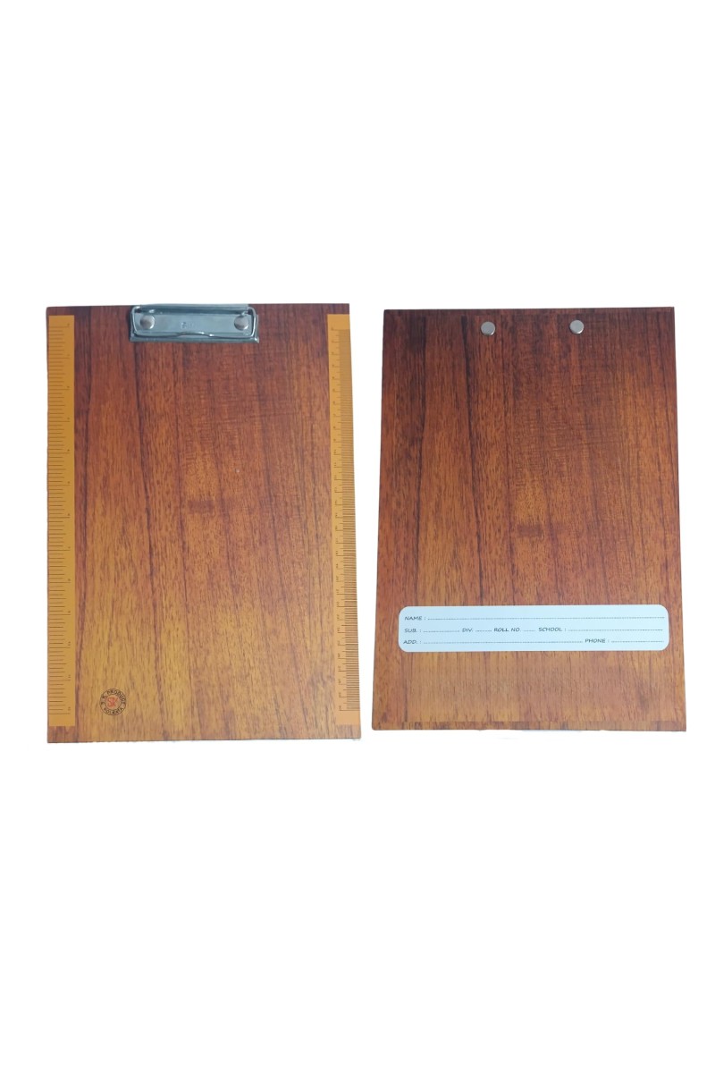 Hitech Sales Examboard Standard A4 Letter Size for Students, Teacher, Woman and Kids, Low Profile Clip, Decorative Clipboards, Size 33x23.1 cm