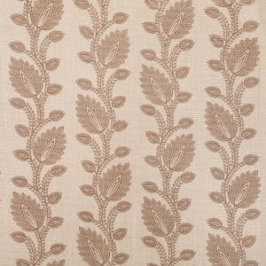 Home Beautiful 7ft. Soft Beige Printed Eyelet Curtains - (M2755)