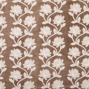 Home Beautiful 5 ft. Brown Polyester Curtain - (M2779)