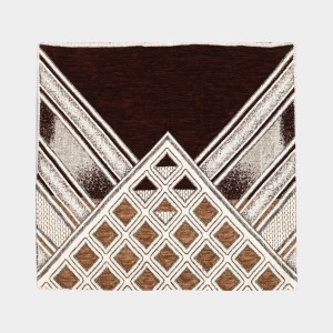 Home Beautiful Brown Microfiber Cushion Cover