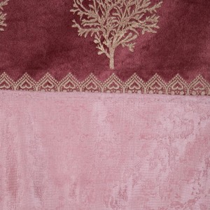 Home Beautiful 5 ft. Pink Polyester Curtain - (M2841)