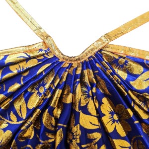 HiTechMart Designer Dress for Laddu Gopal | Matarani Dress for Durga, Laxmi, Radha Rani | Lehenga Patka/Chunari for Goddess Idols | God Clothes for Matarani & Devi Murti Shringar