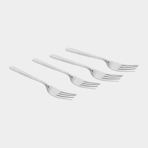 Stainless Steel Fork Set of 4, 6.9 in Length (Pack of 4)