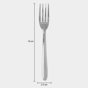 Stainless Steel Fork Set of 4, 1 8 cm Length (Pack of 4)