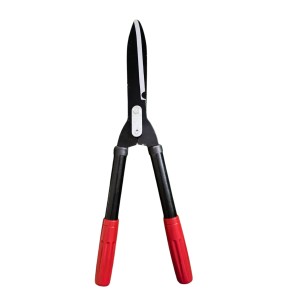 HI TECH Sales Gardening Shears – Red Hedge Shears, Tree & Flower Pruning Shears for Trimming Fruit, Flowers, and Plants – Sharp, Ergonomic Garden Clippers for Precision Cutting