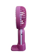 Mini Hand Fan – Portable USB Rechargeable Personal Fan, 3 Speeds, Quiet Operation, Handheld or Desk Use, Ideal for Travel, Office, Outdoor, and Summer Activities (Pink) Mini Hand Fan – Portable USB Rechargeable Personal Fan, 3 Speeds, Quiet Operation, Handheld or Desk Use, Ideal for Travel, Office, Outdoor, and Summer Activities (Pink)