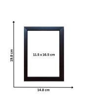 Hitech Netaji Subhas Chandra Bose Laminated Photo Frame for Table, Study & Living Room, Gifts (Synthetic Wood Base and Front Glass, 8 x 6 inch)