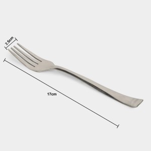 Stainless Steel Fork Set of 4 1 7 X 2.5cm (Pack of 6)