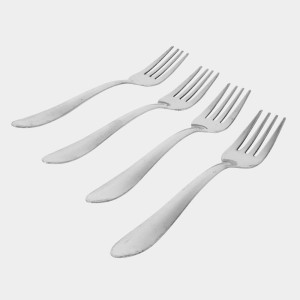 Steel Fork Set of 4 1 4 cm Length (Pack of 4)