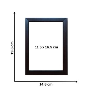 Hitech Hanuman Ji Laminated Photo Frame for for Wall, Temple, Mandir, Gym, and Outdoor Spaces, for Home Decor, Gifts (PVC Frame and Front face - Glass, 8 x 6 inch)