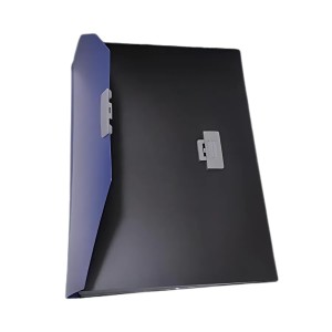 Hitech Sales Expanding File Folder A4 Size 7 Pocket with Buckle Closure Blue and Black Expanding Document Organizer for documents Buckle Storage Multi-Pocket (Blue & Black)