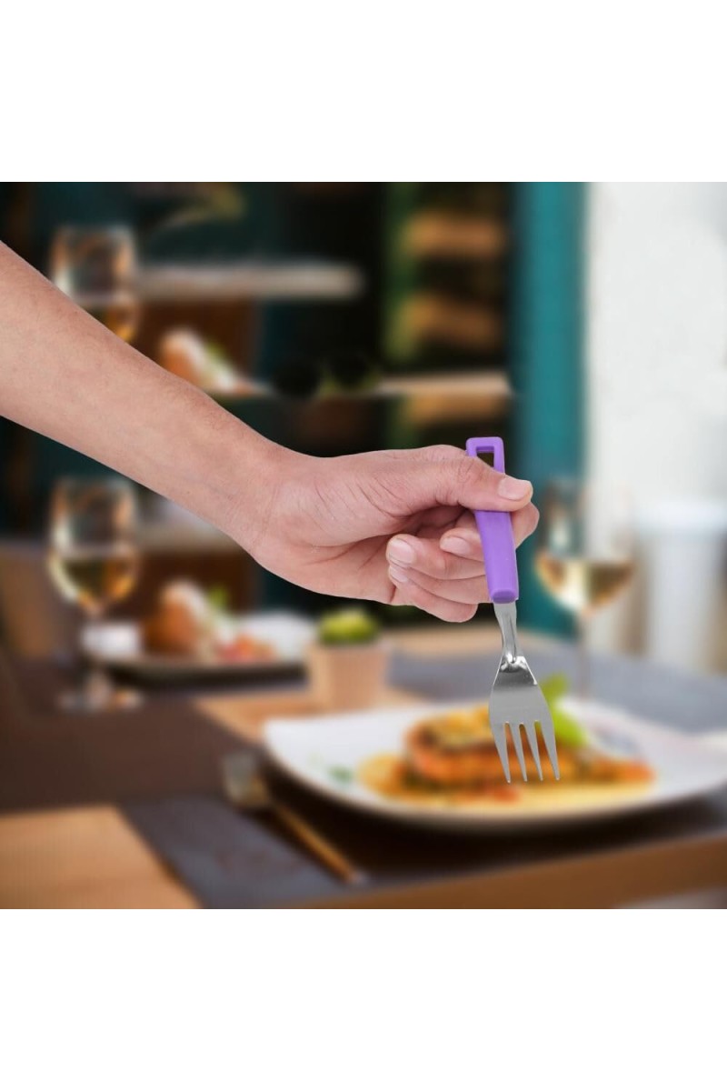 Stainless Steel Fork Set of 6, 7.4 in Length (Pack of 6)