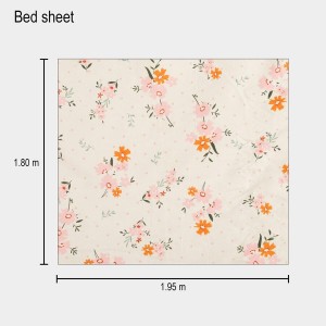 Hitech Sales Microfiber Double Bedsheet -Off White | Soft, Durable & Fade-Resistant | Ideal for Double Bed | Easy Care & Washable
