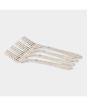 Steel Baby Fork 1 6 cm Length (Pack of 4)
