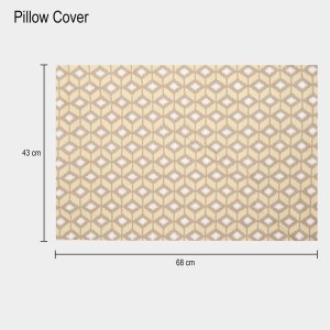Hitech Sales Brown Geometric Printed Double Bedsheet | Soft, Durable & Fade-Resistant | Ideal for Double Bed | Easy Care & Washable