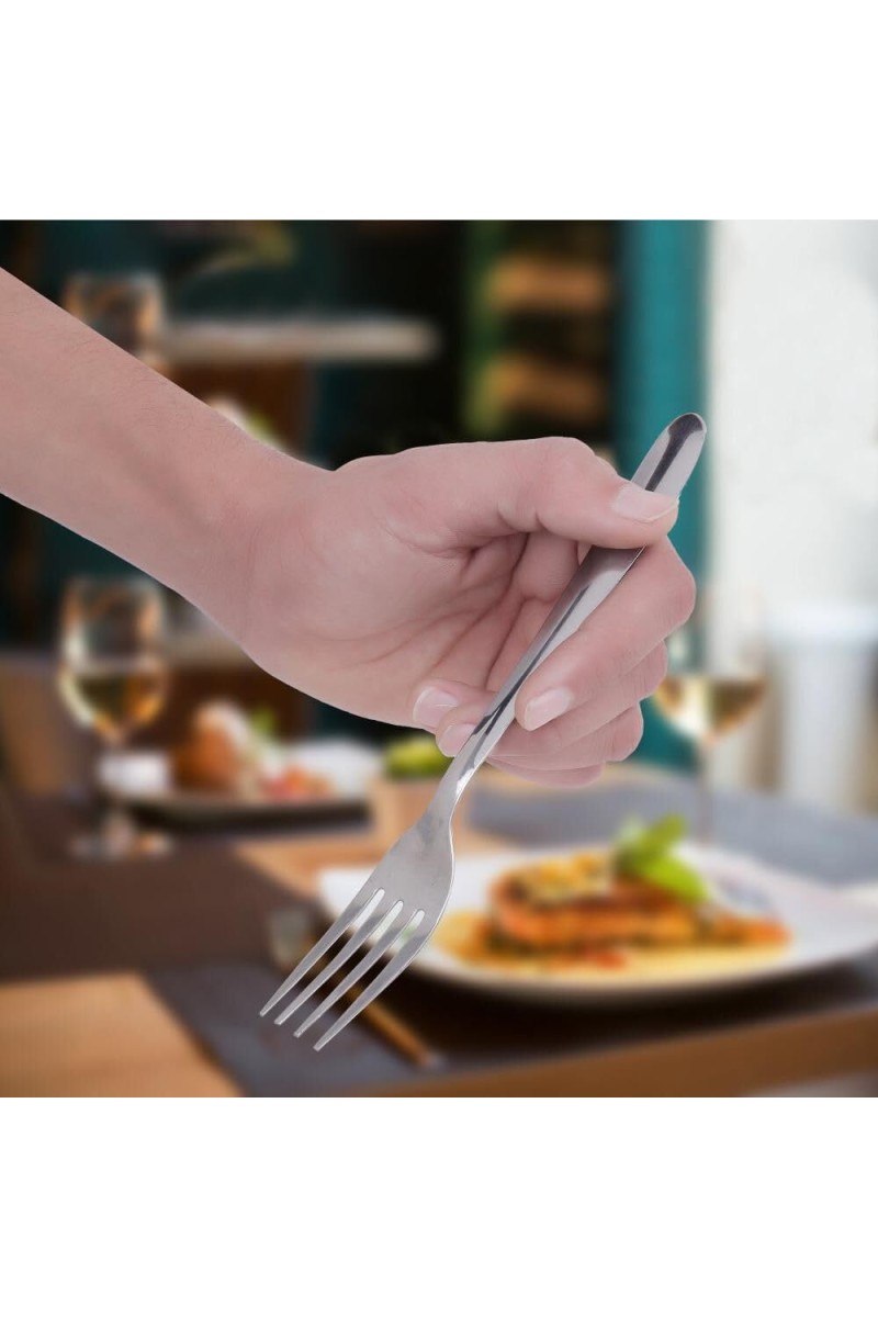 Stainless Steel Fork Set of 4, 1 8 cm Length (Pack of 4)