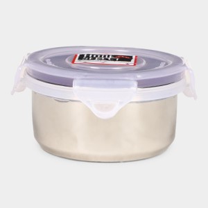 230 ml Steel Container 9.5 X 5 cm (Pack of 1)