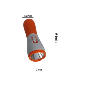 Hitech Rechargeable Torch Light || EN-551 || Powerful 10W Laser LED|| 12 Hours of Continuous Lighting